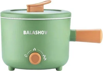 Zdjęcie produktu dla Elektryczny garnek wielofunkcyjny z powłoką ceramiczną, 1,8 l, 1000 W, zielony, z powłoką nieprzywierającą