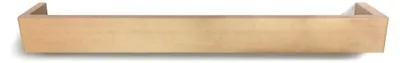 Produktbild von Wandgarderobe mit 6 versteckten Haken - Wandgarderobe Holz - Wandgarderobe platzsparend - Wandgarderobe modernes Design - Massivholz - Einzigartig durch Farb- und Maserungsvariationen - Garderobenhake