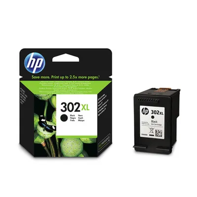 Immagine prodotto di Cartuccia di stampa HP 302XL nero (F6U68AE)