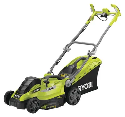 Image de Tondeuse 1500 W RYOBI RLM15E36H - Ø coupe 36 cm - ramassage et mulching - double poignée Vertebrae™