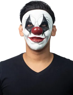 Produktbild von Clown Halbmaske Maske für Karneval Faschingskostüm