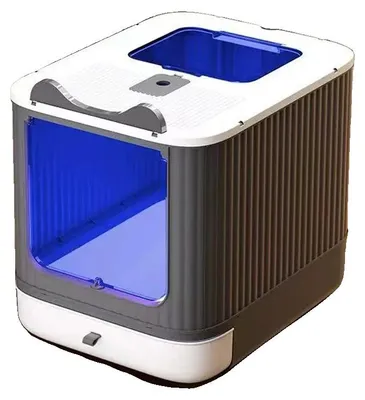 Obrázek produktu pro Kočičí toaleta, UV sterilizace, univerzální design, BÍLÁ