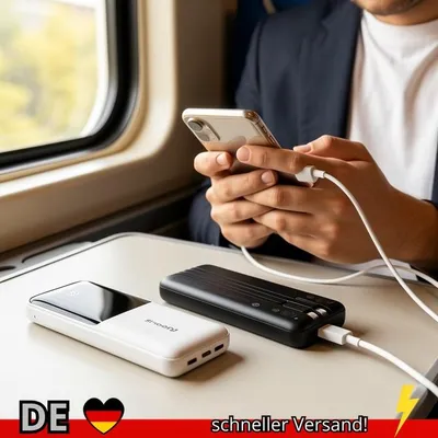 Produktbild von Power Bank 20000 Mah PD 22 5 W Schnellladung Telefon Externer Akku