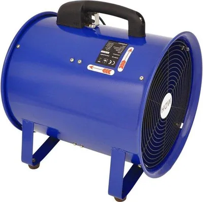 Obrázek produktu pro Profesionální axiální podlahový ventilátor SHT28 s vysokým průtokem vzduchu 2800 m³/h.