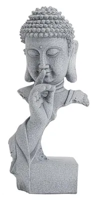Produktbild von Dekoratives Buddha-Statue aus Kunststoff für die Wohnkultur