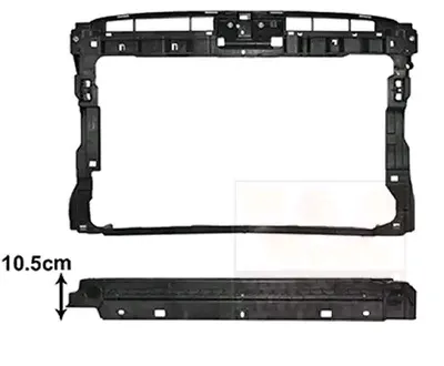 Produktbild von VAN WEZEL 5742778 Schlossträger Frontmaske für VW Passat Variant (3G5, CB5) Frontverkleidung