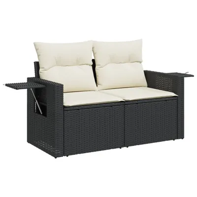 Zdjęcie produktu dla VidaXL 366017, 2 siedz., Kremowy, 110 kg, 1240 mm, 620 mm, 690 mm