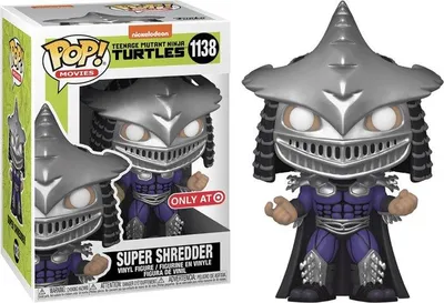 Produktbild von Funko Pop! Teenage Mutant Ninja Turtles - Super Shredder #1138 Metallic Special Edition Exclusive