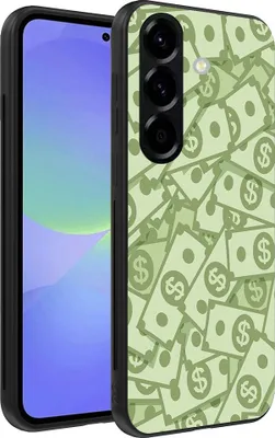 Produktbild von Smartphonica Telefon Fall geeignet für Samsung Galaxy A36 mit Geld Impressum - TPU Backcover Fall mit Geld Design