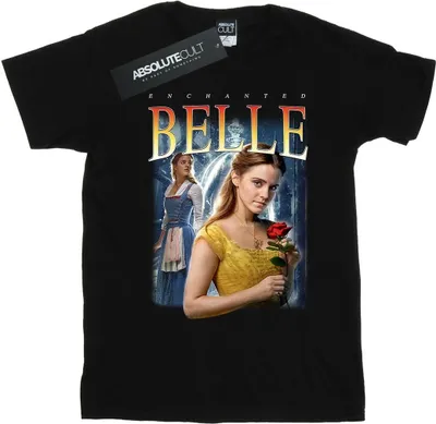 Produktbild von Disney - "Beauty And The Beast" T-Shirt für Herren BI44210 (M) (Schwarz)