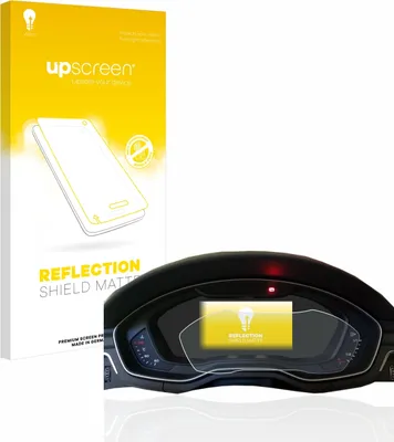 Produktbild von upscreen Schutzfolie für Audi A4 B9 2017 Virtual Cockpit Displayschutz Displayschutzfolie Folie Matt Entspiegelungsfolie