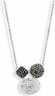 Productafbeelding van Victoria, zilverkleurige stenen ketting