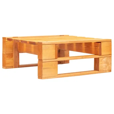 Produktbild von Outdoor-Ottomane Paletten Holz Honigbraun