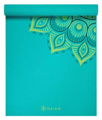Produktbild von Gaiam - "Capri" Yogamatte PP8056 (Einheitsgröße) (Blau)