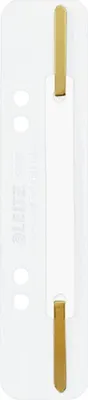 Image de Bande d'agrafes courte Leitz 37100001 35x158mm Bande de couverture plastique PP ws