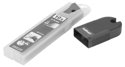 Produktbild von Wolfcraft 10 x professionelle Entgratungsmesser 4312000