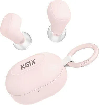 Immagine prodotto di Ksix BTW06R, True Wireless Stereo (TWS), 20 - 20000 Hz, chiamate/musica, cuffie, rosa