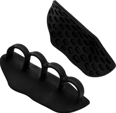 Produktbild von 1 Paar Gewichthebergriffe, rutschfest, aus Silikon, für Damen und Herren, Fitness-Training, Handflächenschutz, Hantel- und Klimmzugübungen, fingerlose Handschuhe