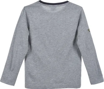 Produktbild von Batman Jungen Langarm-Shirt Longsleeve Oberteil   , Farbe:Grau, Größe:98