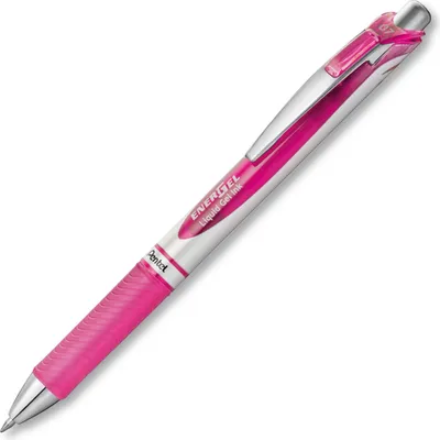 Image de Stylo gel EnerGel BL77 - rose 0,7mm
