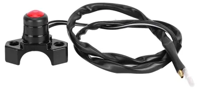 Imagen del producto de Interruptor de botón para encendido/apagado del motor, compatible con motocicletas, motos de cross, ATVs y quads, modelo B