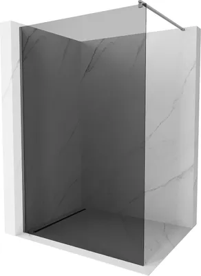 Image de Mexen Kioto Paroi de douche à l'italienne 80x200 cm graphite