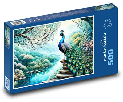 Zdjęcie produktu dla martinpuzzle - Puzzle 500 - Widok rzeki