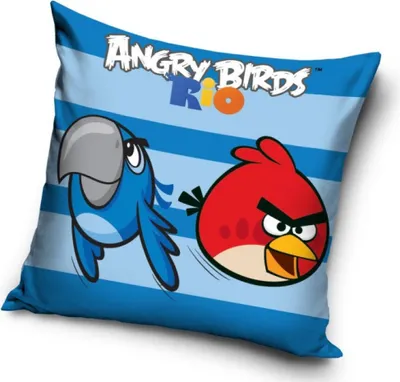 Produktbild von Angry Birds Kissenbezug 40 x 40 cm
