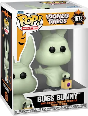 Zdjęcie produktu dla Looney Tunes Bugs Bunny Pop Figure, kolekcjonerska zabawka winylowa