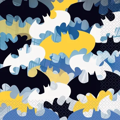 Produktbild von 16 grosse Batman Servietten