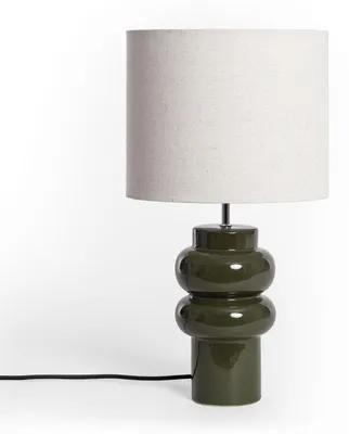 Produktbild von Tischlampe aus Keramik Iker Grün 510 mm
