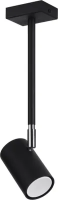 Produktbild von Deckenleuchte NORANO schwarz 1xGU10 10W Stahl 33x6x10cm Sollux Lighting