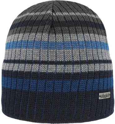 Eisglut Mütze Macroa Merino in blau
