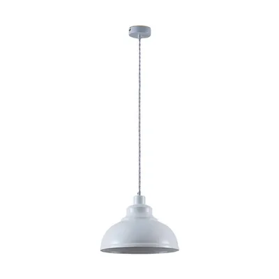 Produktbild von Lindby Pendelleuchte Albertine, weiß, Metall, Ø 29 cm, E27