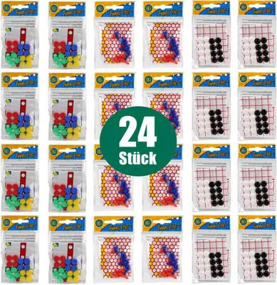 Produktbild von 24 Stück Bekannte Spieleklassiker als Mini Reisespiele