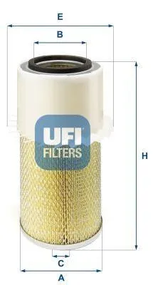 Obrázok produktu pre Vzduchový filter UFI 27.219.00 Filtračná vložka
