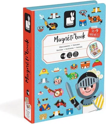 Produktbild von JANOD Boy's Costumes Magneti'book, 3 Jahr(e), Karton, Blau