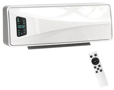 Produktbild von HOMCOM Wand Heizlüfter 2000W Keramik Wandheizgerät mit 3 Modi, LED-Display