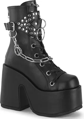 Produktbild von CAMEL-65 Damen Boots von DemoniaCult, Schwarz  , EU 37, US 7