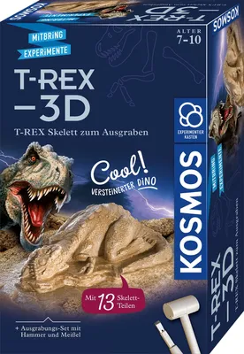 Obrázok produktu pre KOSMOS 636159 KOSMOS Výkopová súprava T-REX 3D viacfarebná