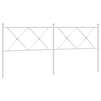 Produktbild von Ersatz-Kopfteil Metall Weiß 180 cm