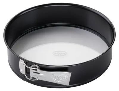 Image de Oetker Moule à charnière avec fond en verre Classic Ø26 cm Parfait pour les gâteaux et les tartes, fond de service résistant à la découpe