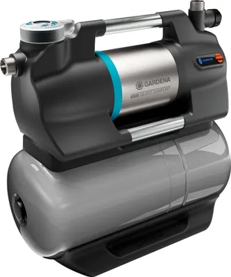 Obrázok produktu pre Gardena Pressure Tank Unit 6300 SilentComfort, 1050 W, AC, 4,9 bar, 6300 l/h, IPX4, Čierna, Šedá