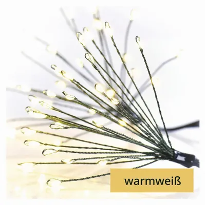 Productafbeelding van Emos D3AW10, Guirlande, Metaal, Groen, Warmwit, IP20, 4,5 W