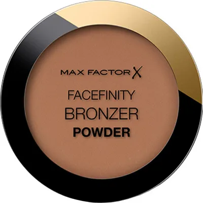 Produktbild von Max Factor Facefinity, 10 g, Puder, Topf, Mica, Talc, Magnesium Stearate, Octyldodecanol, Dimethicone, Caprylic/Capric Triglyceride,..., 1 Stück(e)
