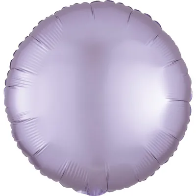 Immagine prodotto di Pallone in foil rotondo satinato lilla 45cm