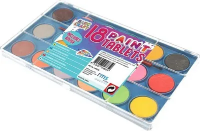 Immagine prodotto di Grafix Waterverftablet 18 Kleuren