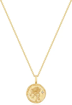 Produktbild von Glanzstücke München Halskette Geburtsblume November Chrysantheme Sterling Silber Zirkonia 50084318