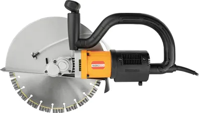 Obrázok produktu pre Elektrická fréza na betón 140 mm, fréza na betón WT320, rezacia fréza, prípojka vody