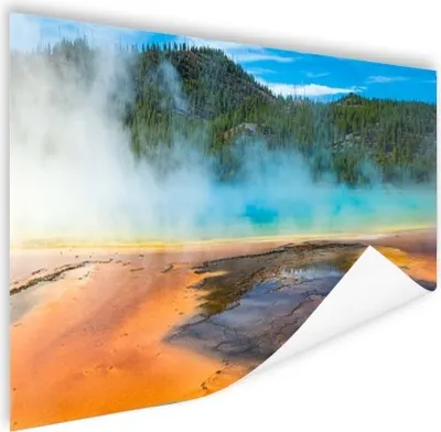 Produktbild von MuchoWow® Poster Yellowstone-Nationalpark Amerika 60x40 cm - Schlafzimmerdekoration